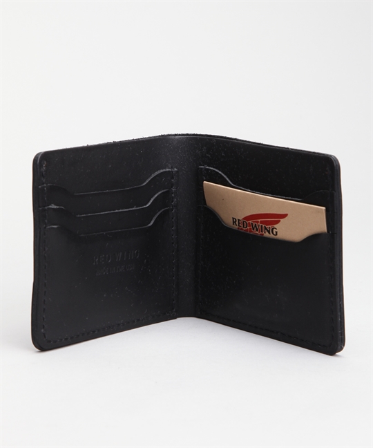 Red Wing Shoes Classic Bifold Wallet Black 95018