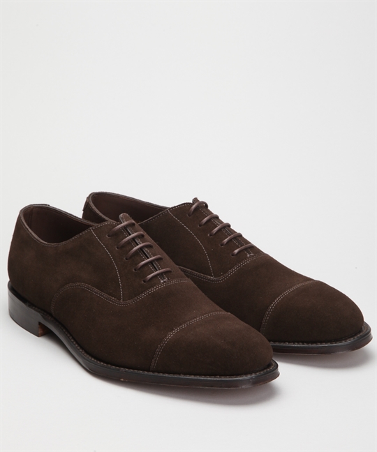 Loake Aldwych Chocolate Brown Suede 1