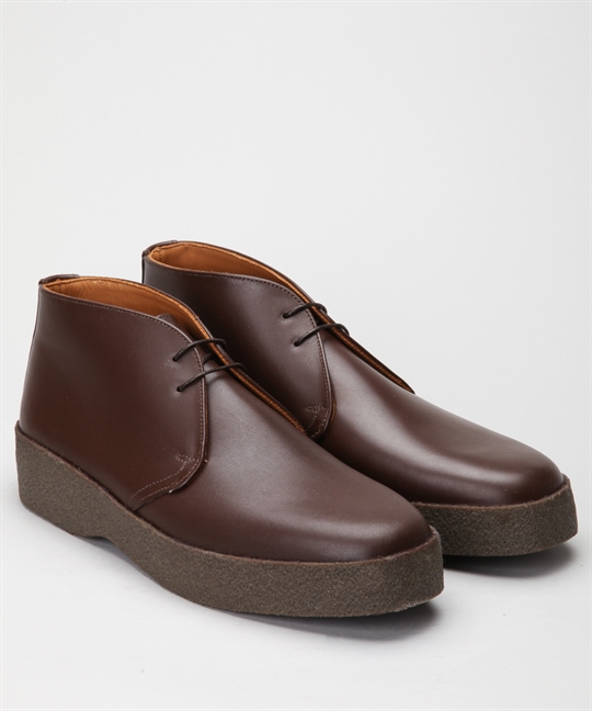 Sanders Chukka Boot Dark Brown Leather 1