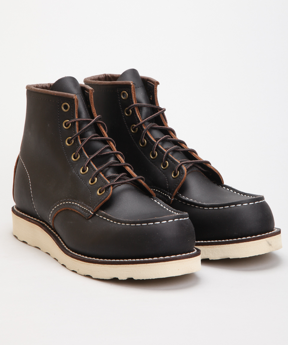 Red Wing Shoes 6 Classic Moc 8849-Black Prairie Shoes - Shoes Online ...